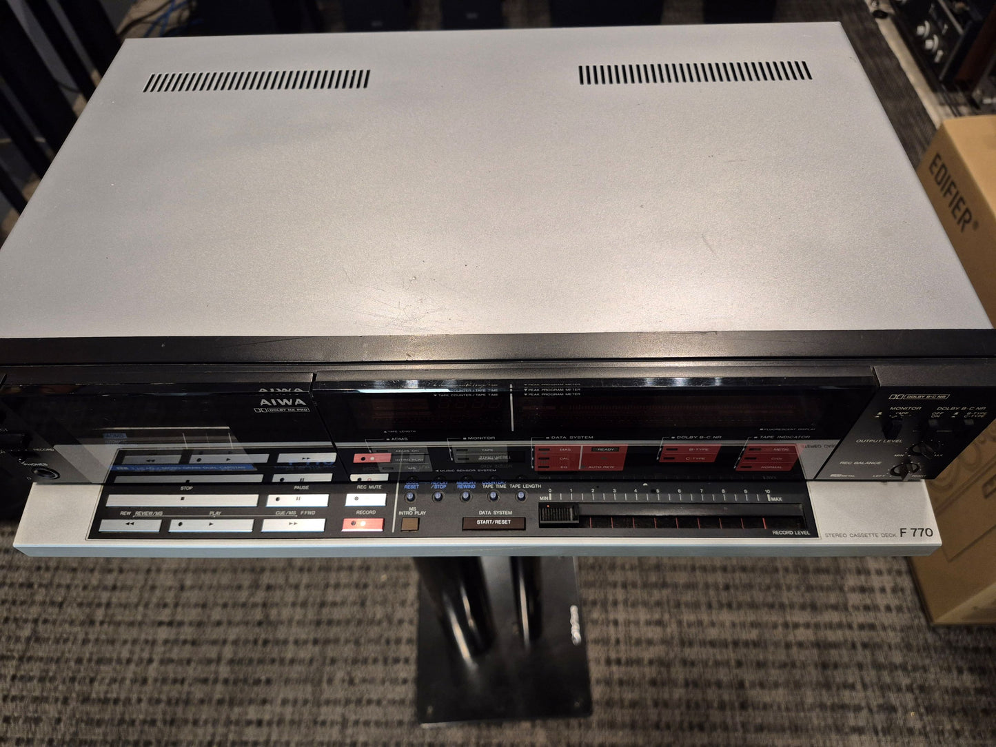 AIWA AD-F770 Piastra a cassette di alta gamma usato vintage
