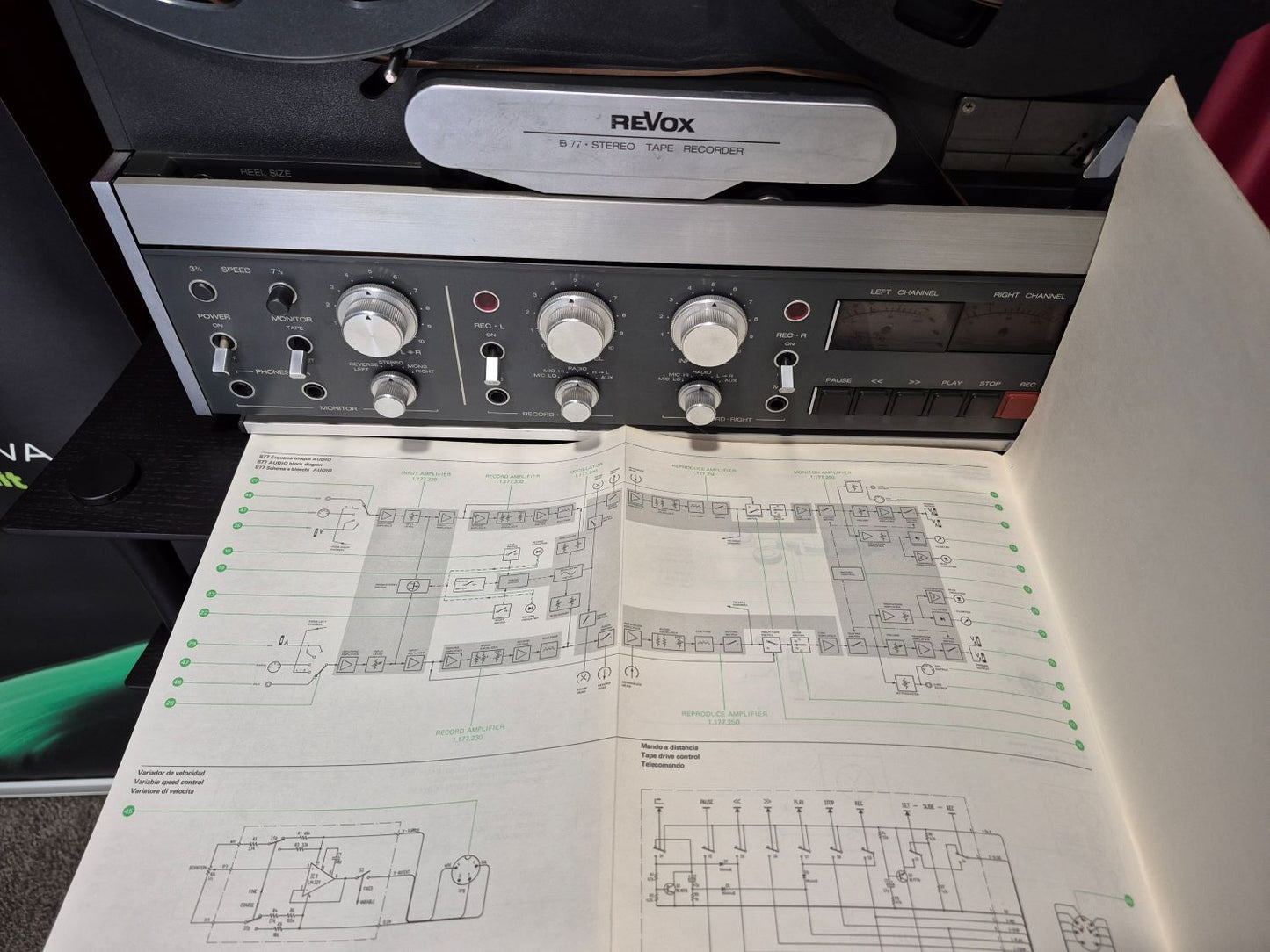 REVOX B-77 Registratore a bobine