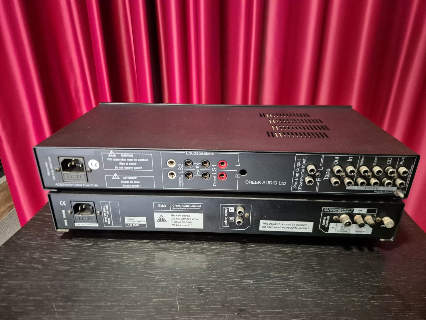 CREEK 4240 + T-43 AMPLIFICATORE INTEGRATO E SINTONIZZATORE