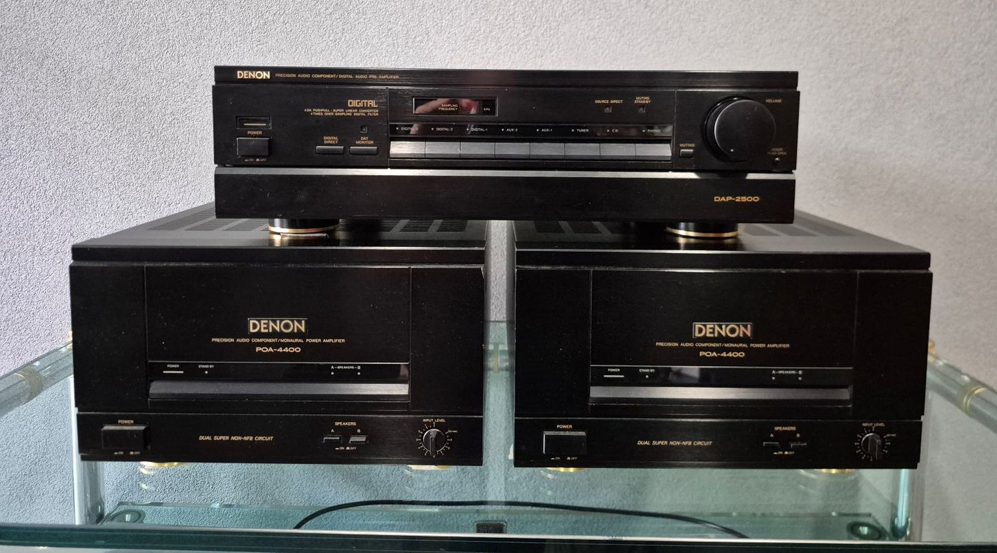 DENON POA-4400 Coppia finali di potenza monofonici