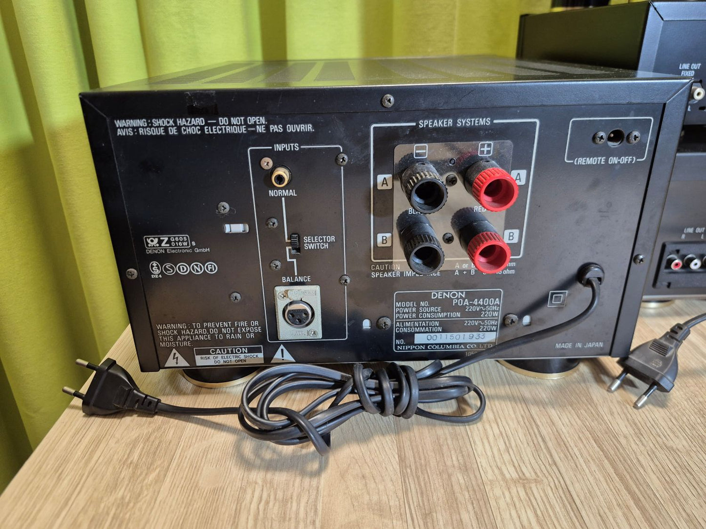 DENON POA-4400A Coppia finali di potenza monofonici