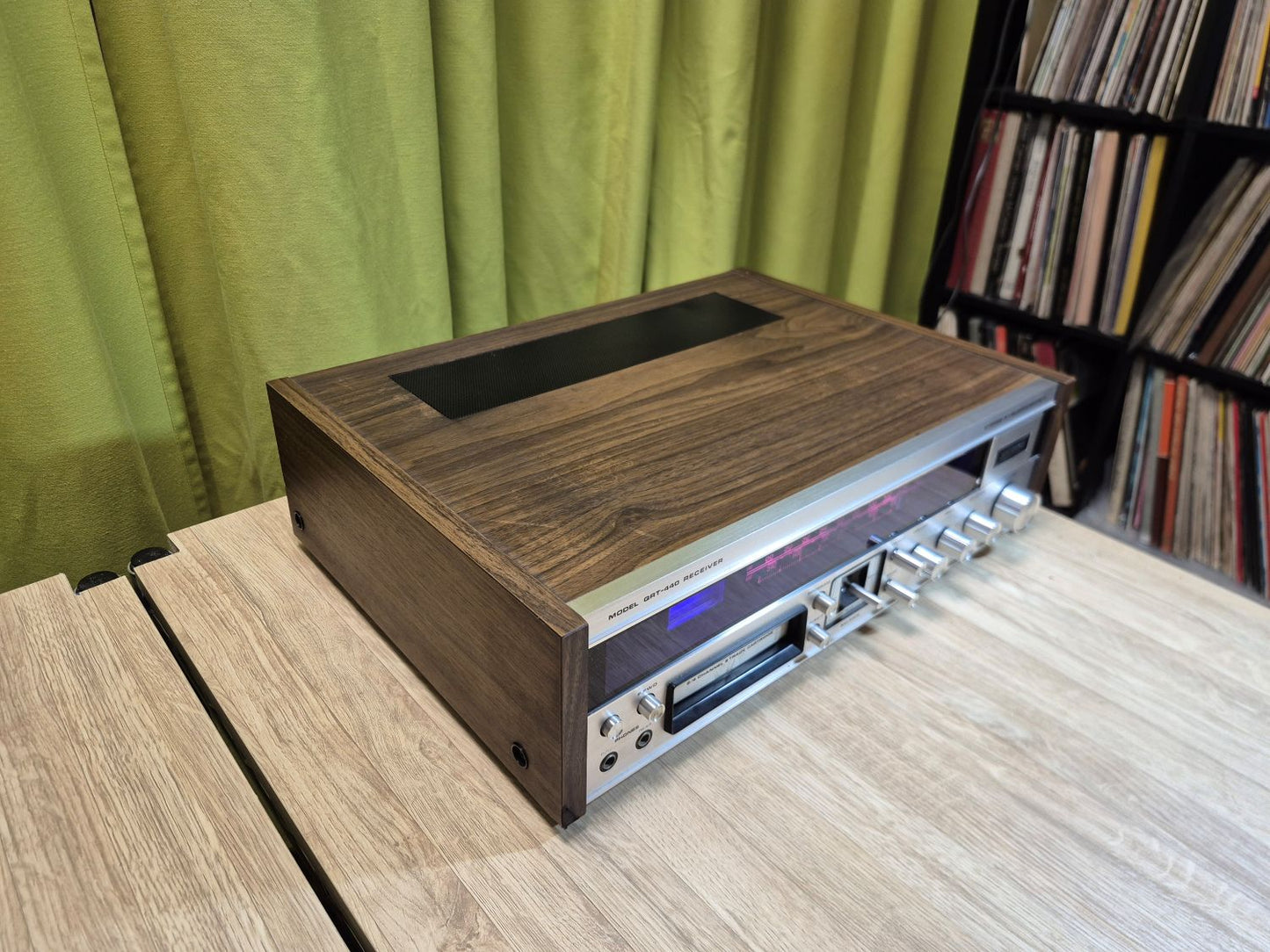 SUPERSCOPE Sintoamplificatore quadrifonico con lettore di cassette stereo 8