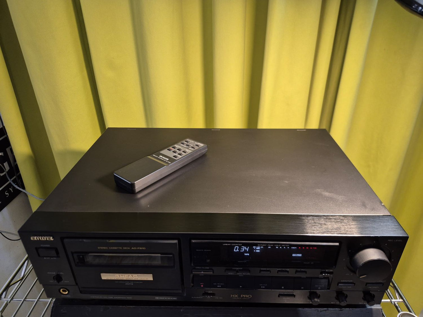 AIWA AD-F 910 Piastra di registrazione a cassette di gamma alta.