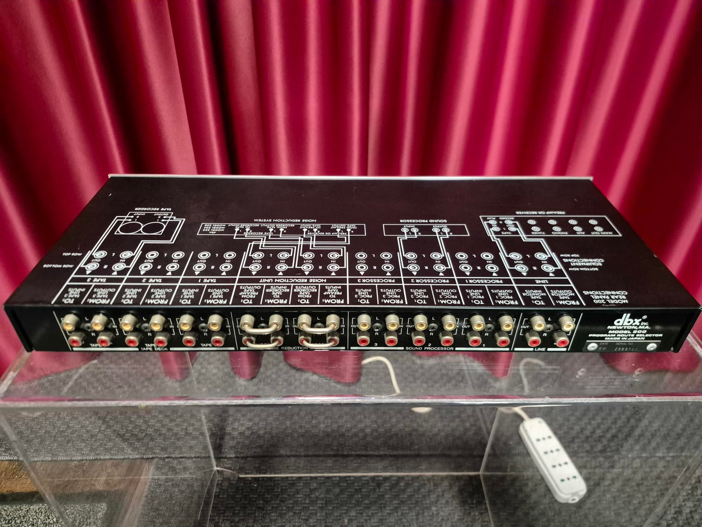 DBX 200 - Program Route Selector - Selettore di ingressi