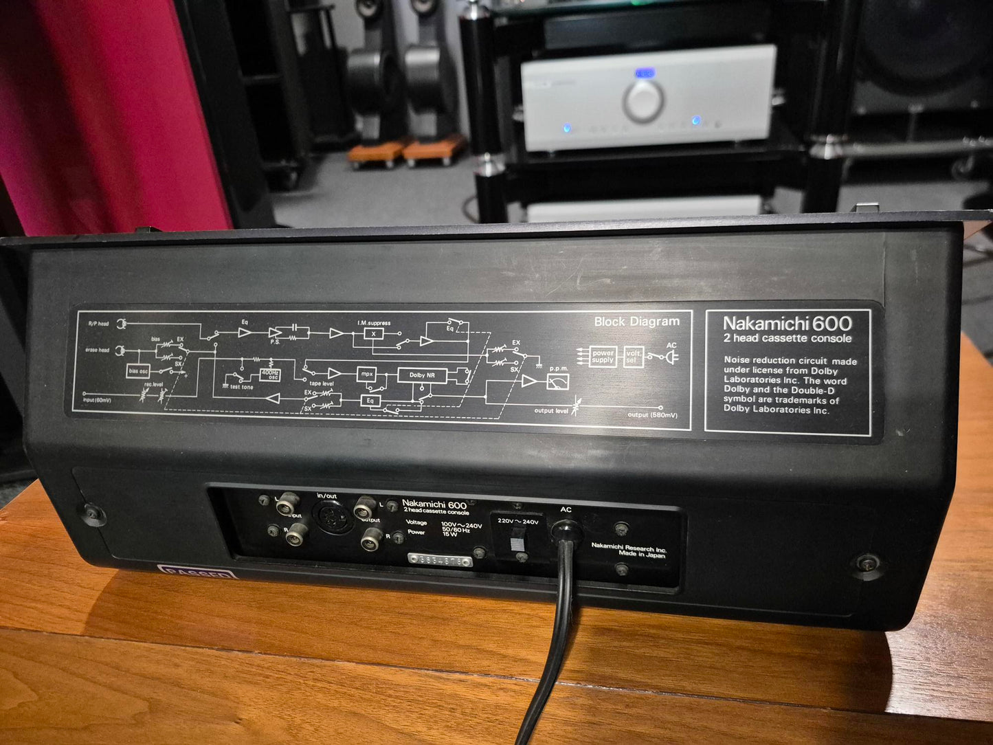 NAKAMICHI MOD.600 - Piastra di registrazione a cassette
