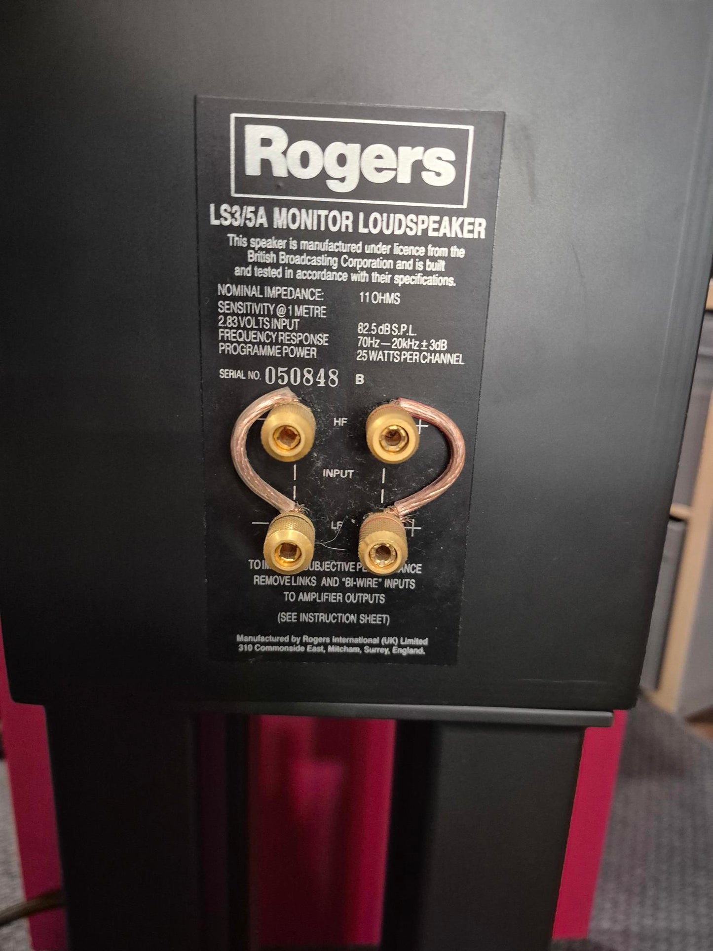 ROGERS LS3/5A Classic + SUB - Diffusori acustici storici