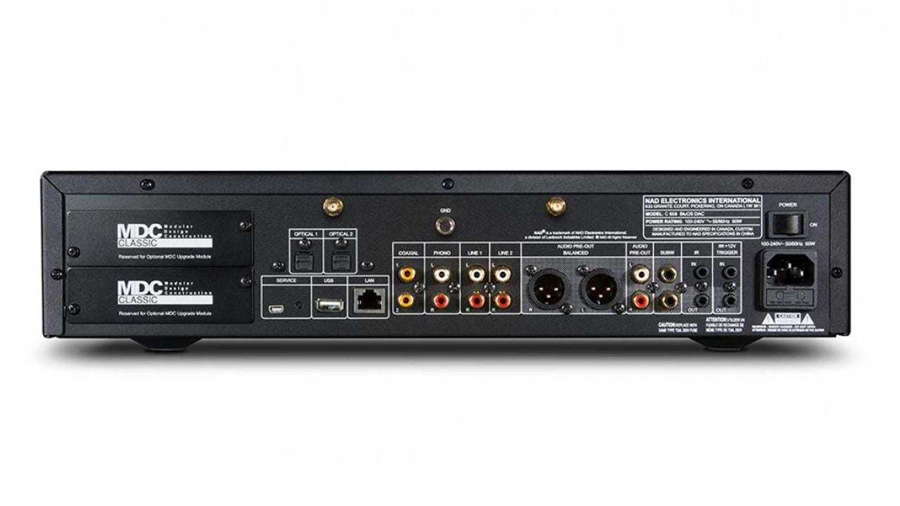 NAD C658 Preamplificatore DAC Streamer Dirac Live (ex-demo)