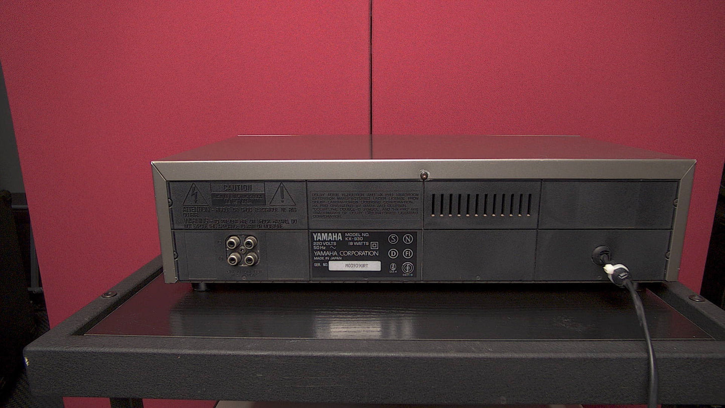 Yamaha Kx-930 Piastra a cassette revisionata
