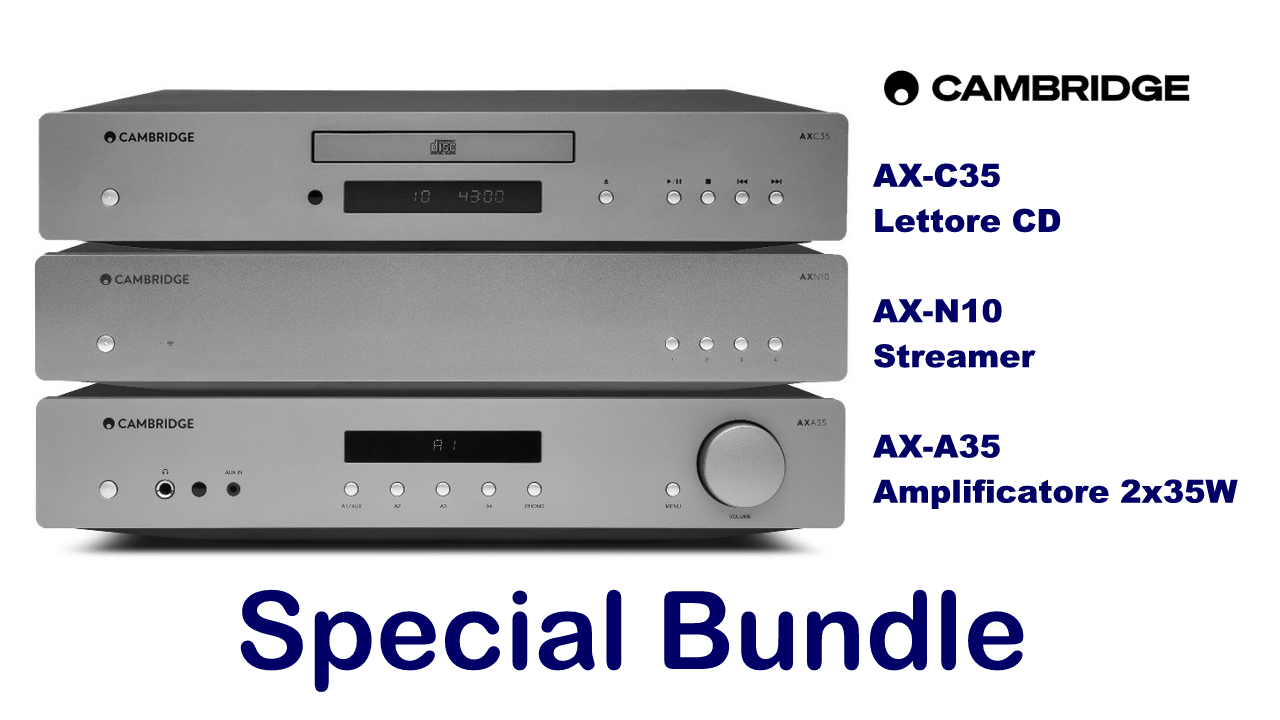 Cambridge Audio Special Bundle AXA35 + AXC35 + AXN10