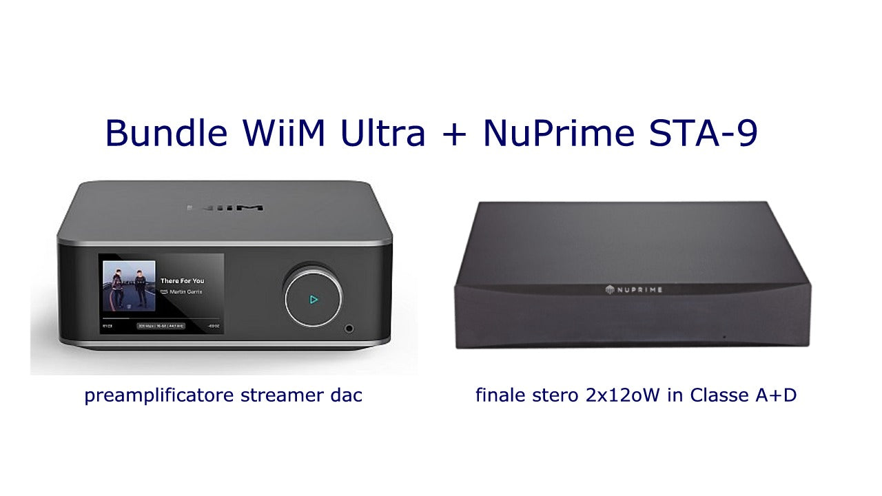 Bundle WiiM Ultra + NuPrime STA-9 "best buy"