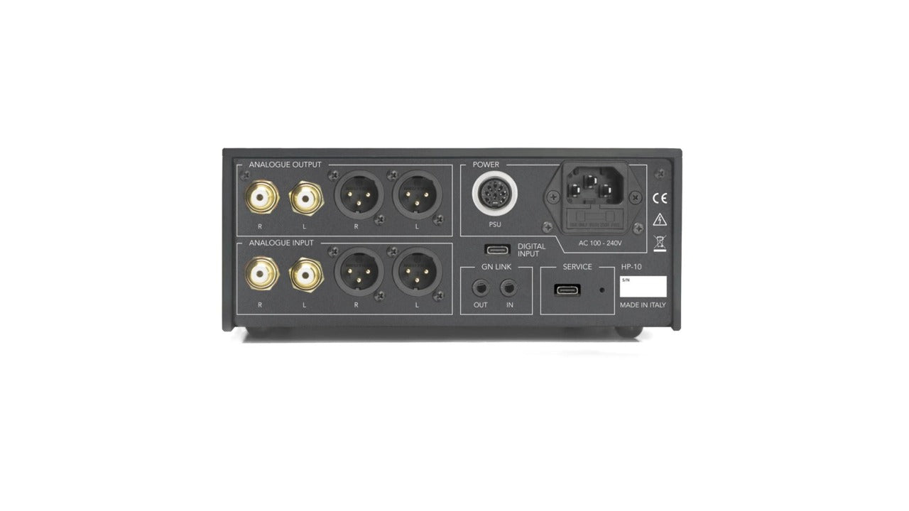Gold Note HP-10 amplificatore per cuffie nero