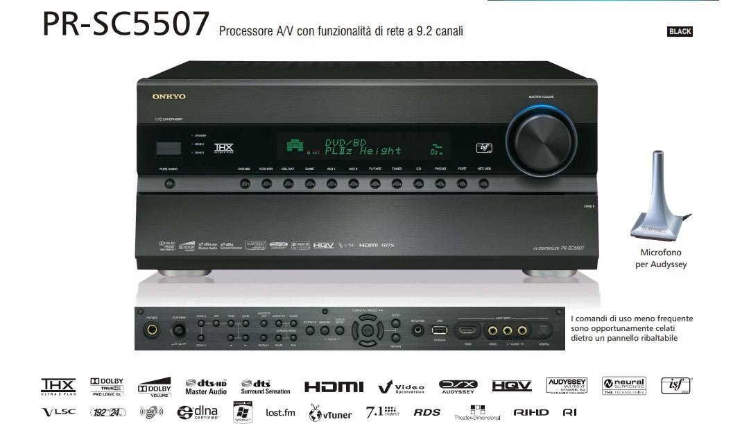 ONKYO PR-SC5507 Preamplificatore AV