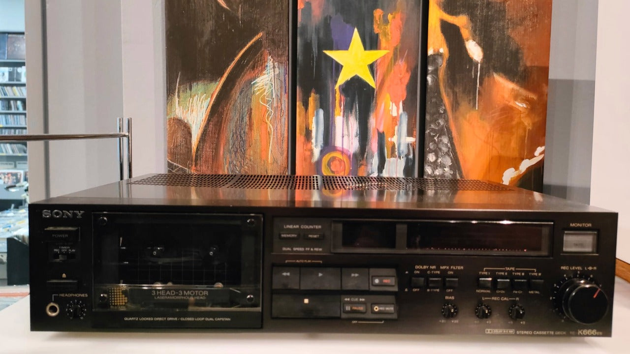 SONY TC-K666ES piastra cassette hi-fi usato top