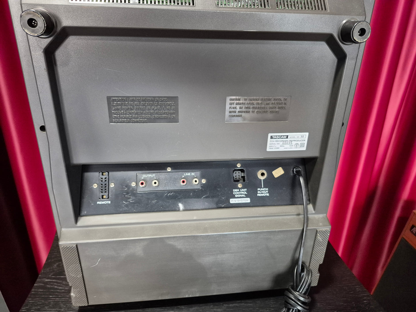 TASCAM Mod.32 - Registratore a bobine "Pro" a 2 tracce
