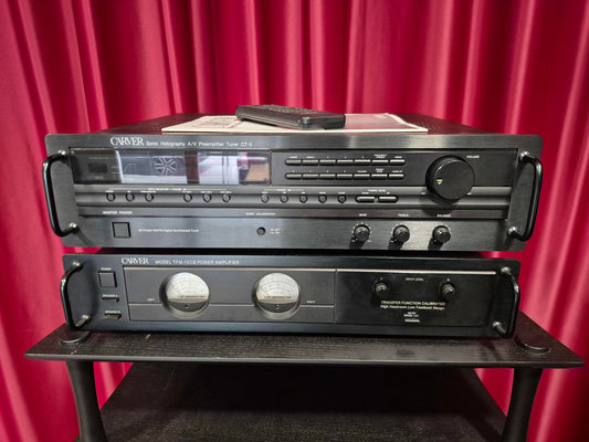 CARVER Sintopreamplificatore AV e finale di potenza.