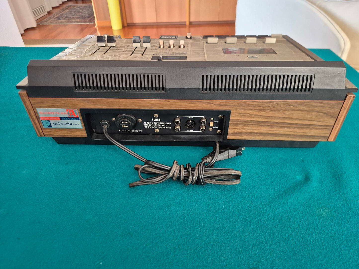 AKAI - Piastra di registrazione GXC 75 D NOS (New Old Stock)