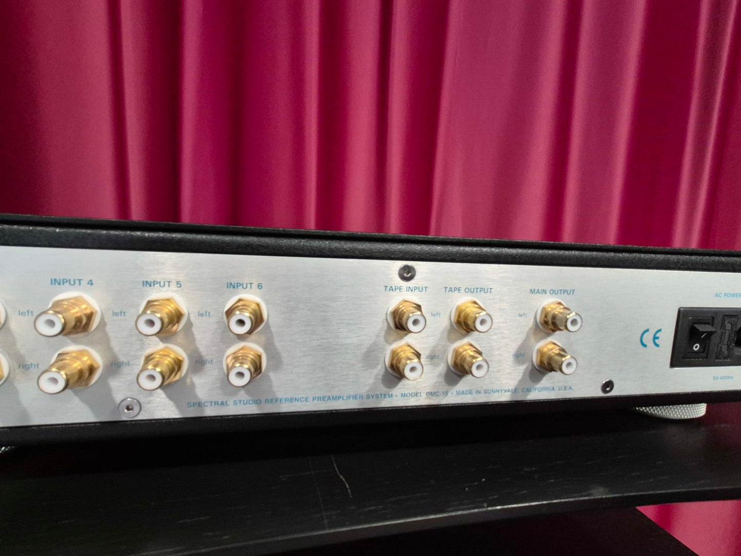 SPECTRAL DMA-80 e DMC-15 Pre e finale audiophile