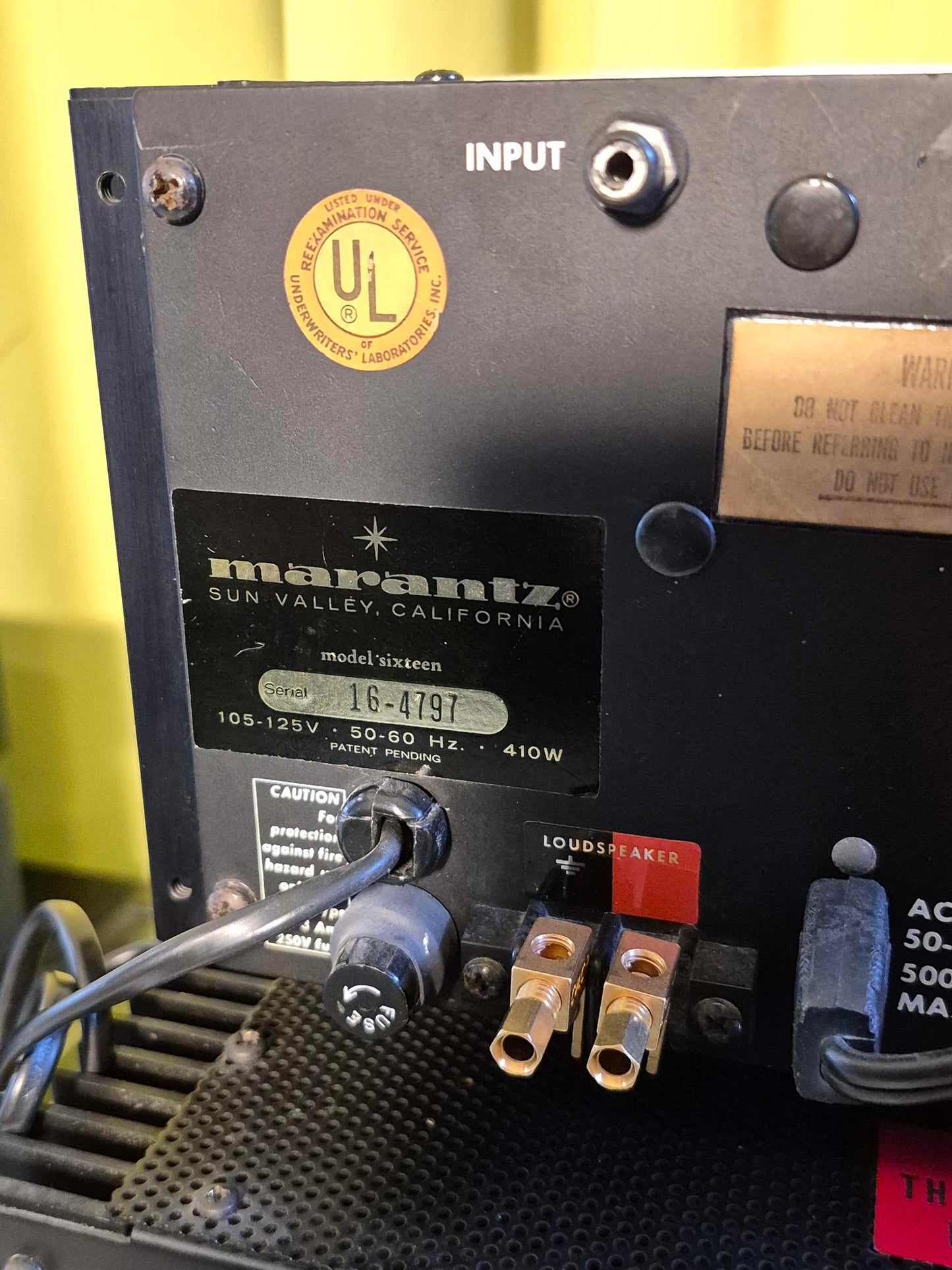 MARANTZ Trittico vintage da vetrina Mod.3300 + 250 + one hundred