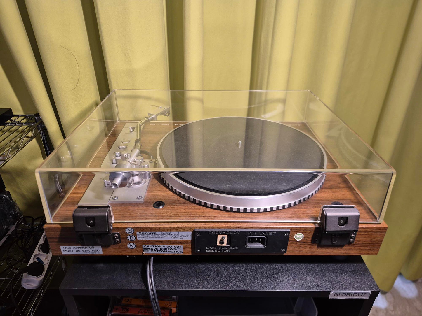 PIONEER PL 550 - Giradischi vintage