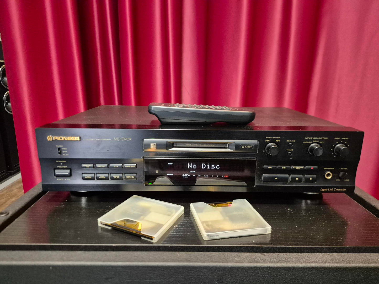PIONEER MJ-D707 Registratore di minidisc