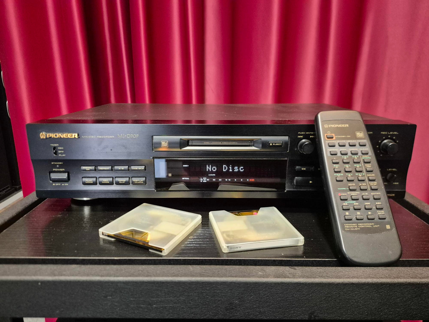 PIONEER MJ-D707 Registratore di minidisc