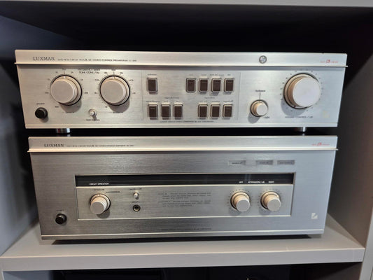 LUXMAN C-300 + M-300 Pre e finale audiophile classe A Duo beta