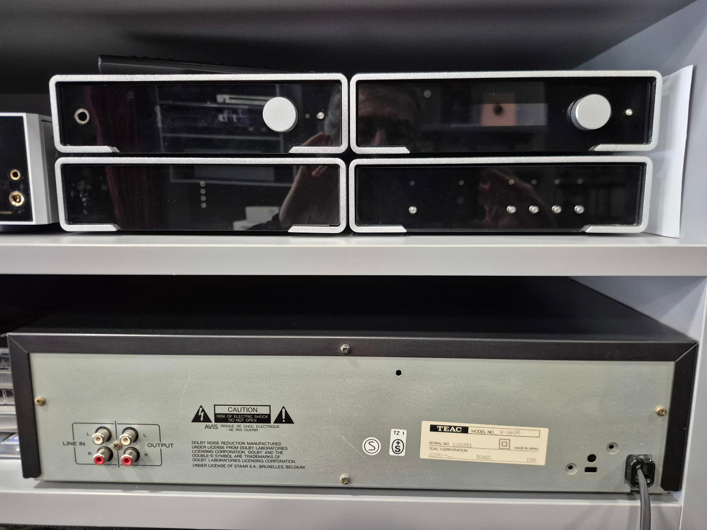 TEAC W-660R Doppia piastra di registrazione a cassette
