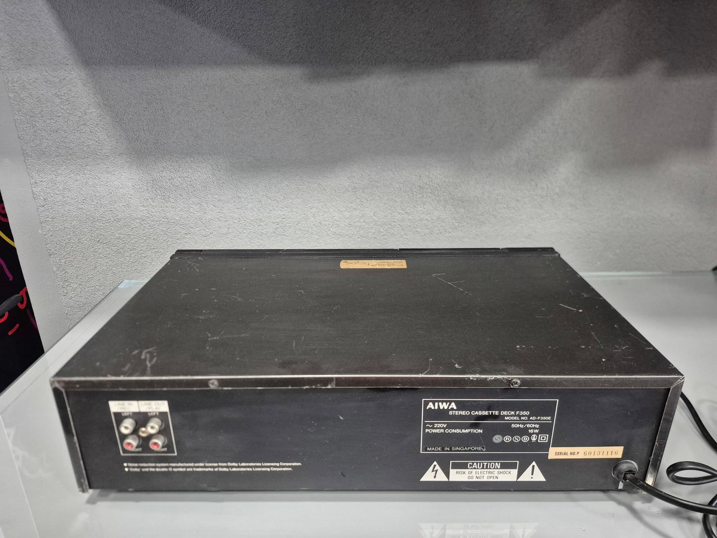 AIWA ADF-350 piastra di registrazione a cassette