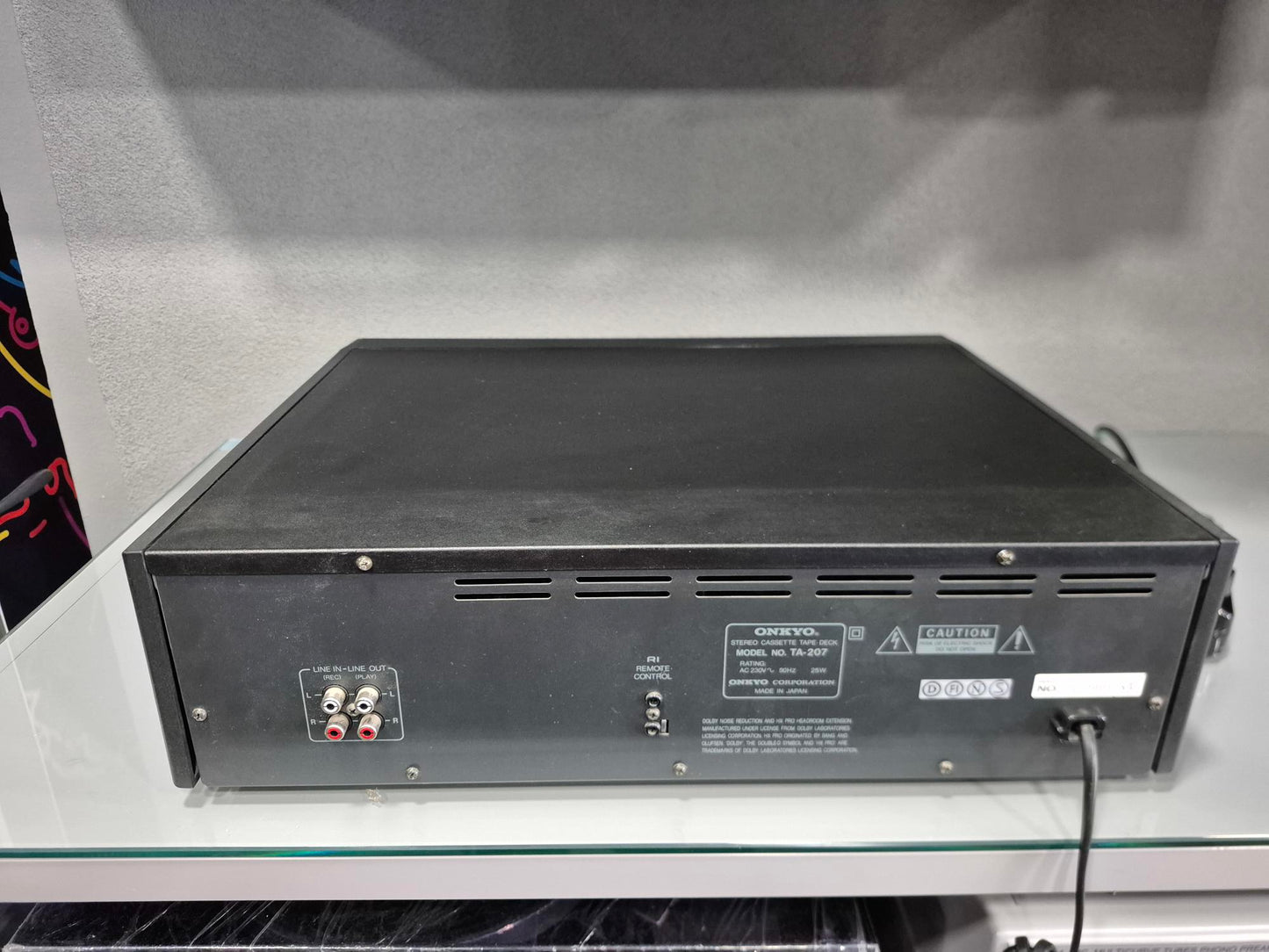 ONKYO Integra TA-207 Piastra di registrazione a cassette