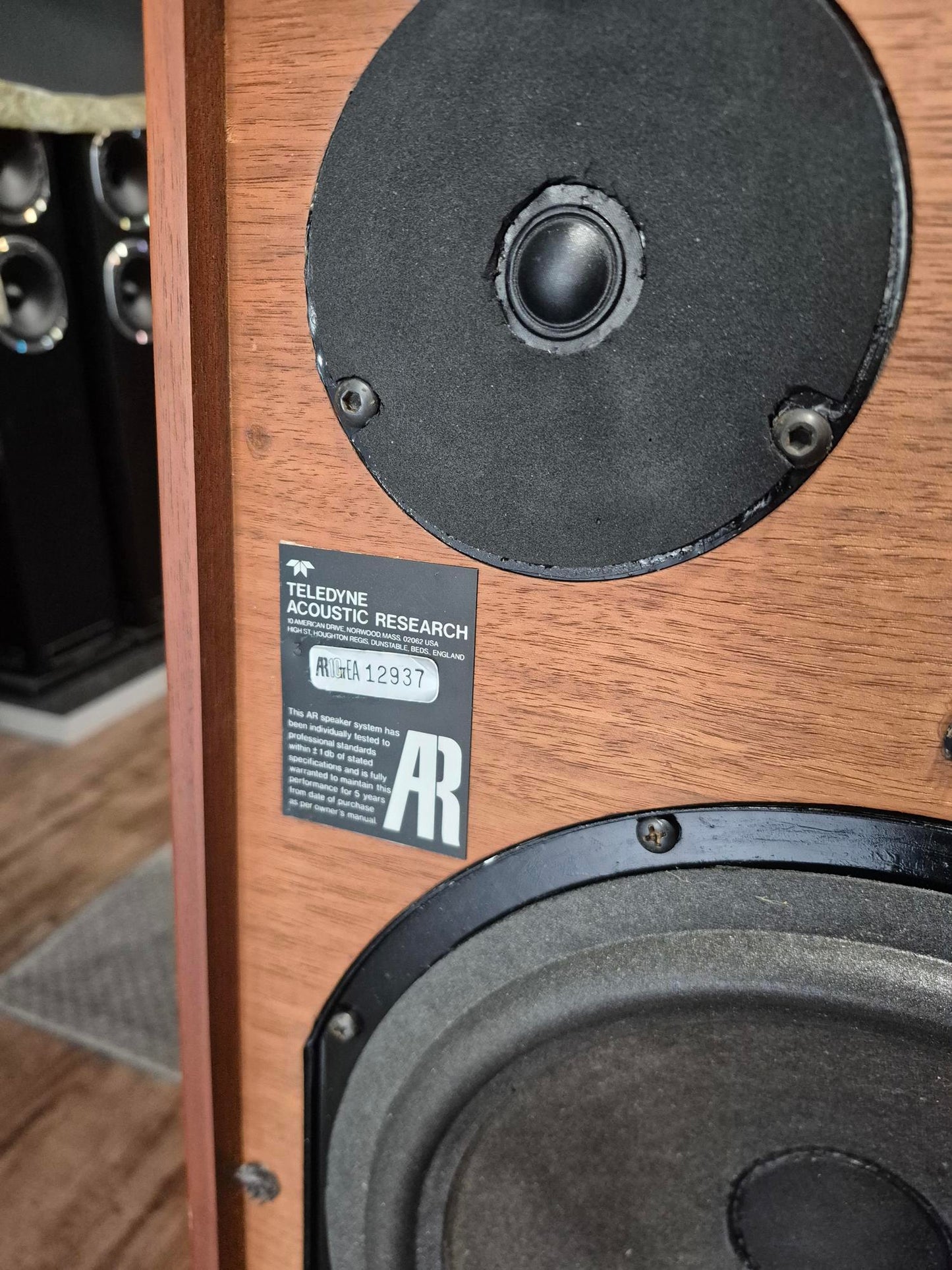 AR Acoustic Research Mod.10 Pigreco - Diffusori acustici storici