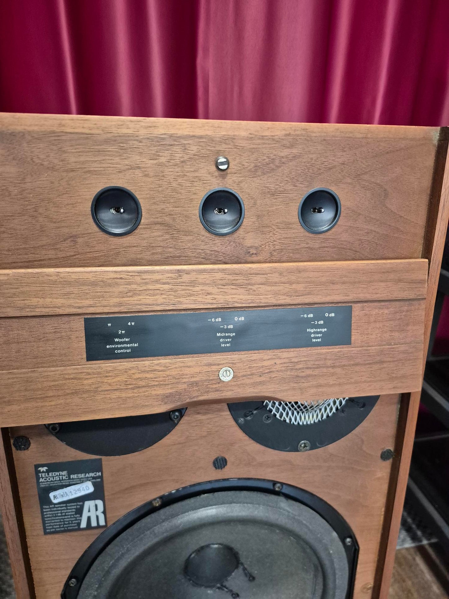 AR Acoustic Research Mod.10 Pigreco - Diffusori acustici storici