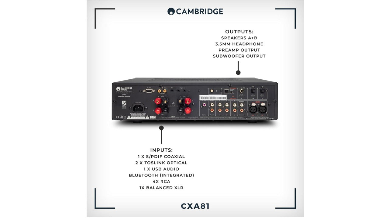 Cambridge Audio CX-A81  Amplificatore Integrato - British sound - usato top