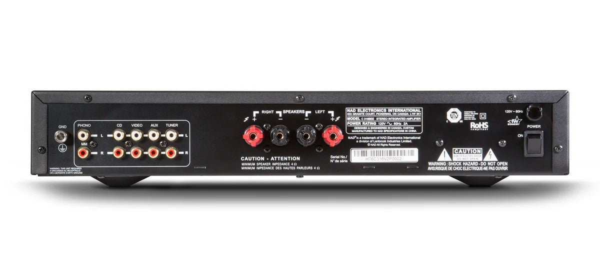 NAD C316BEE - Amplificatore Integrato Stereofonico