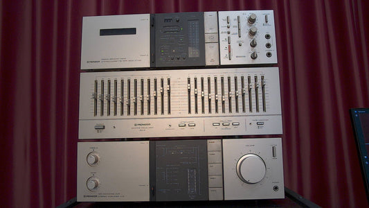 PIONEER A8-CT8R-SG8 Trittico Amplificatore, piastra. equalizzatore