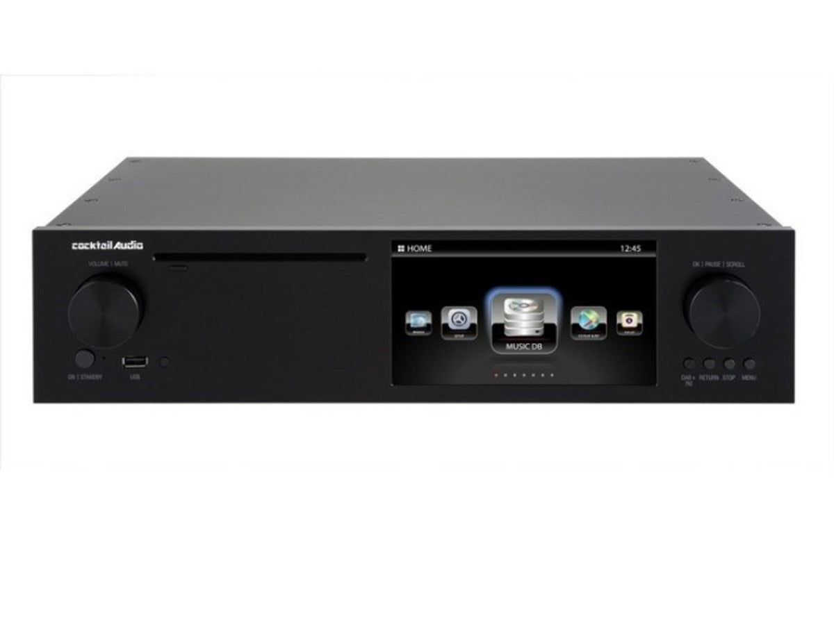 Cocktail Audio X50D Meccanica Pura DSD CD Ripping Nero + 2 HDD 2 Tb