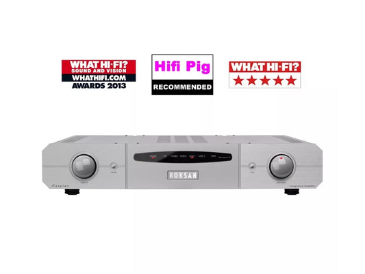 ROKSAN CASPIAN M2 amplificatore integrato 2x86w silver ex-demo
