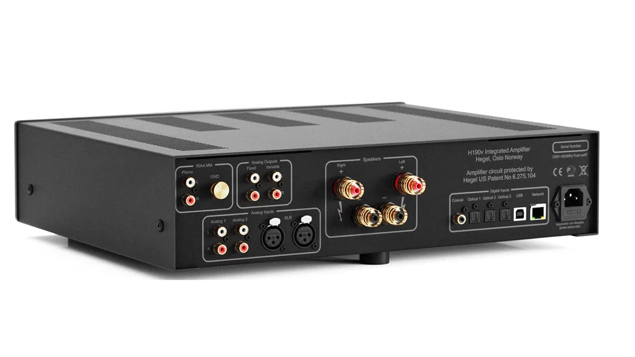 Hegel H190V – Integrato HiFi DAC Streaming con Phono – 150W ex-demo