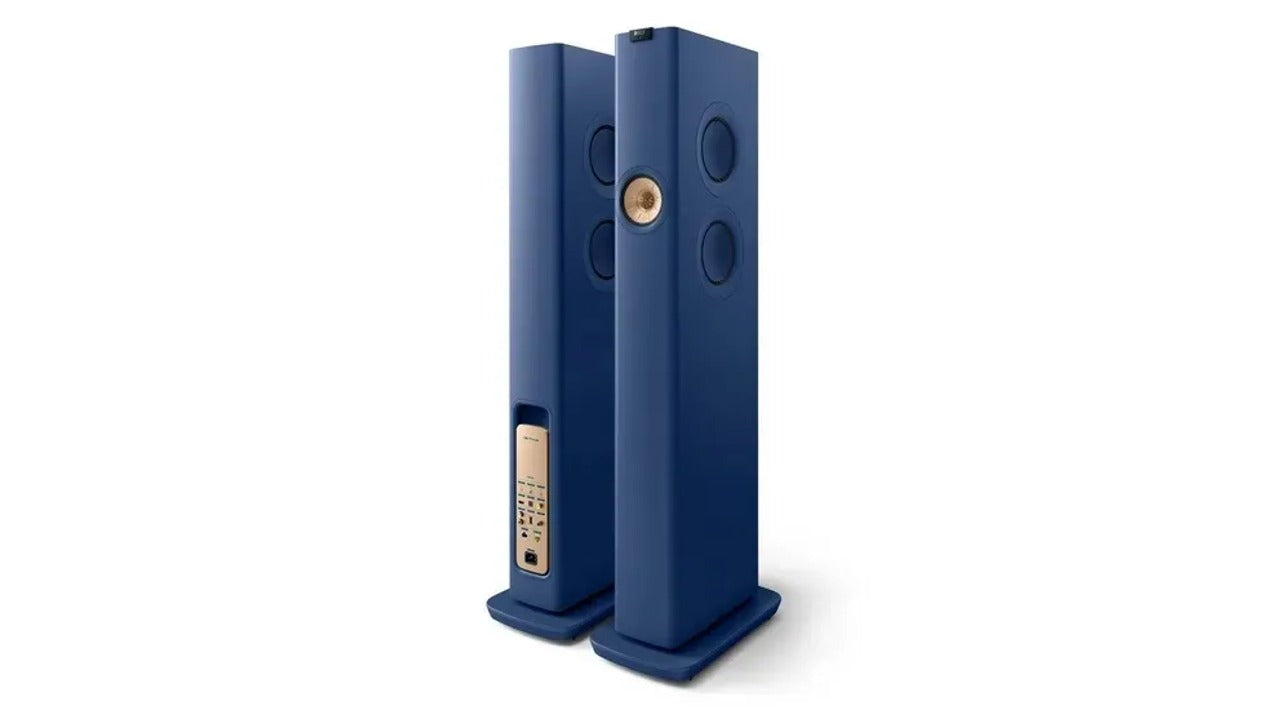 Kef LS60 Wireless Royal Blue – Diffusori premium HiFi Wireless Promo Esaurimento