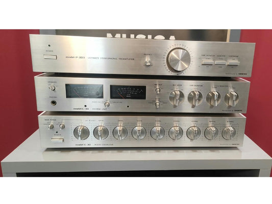 ONKYO P-303 U-30 E-30 M-505 Top Vintage serie
