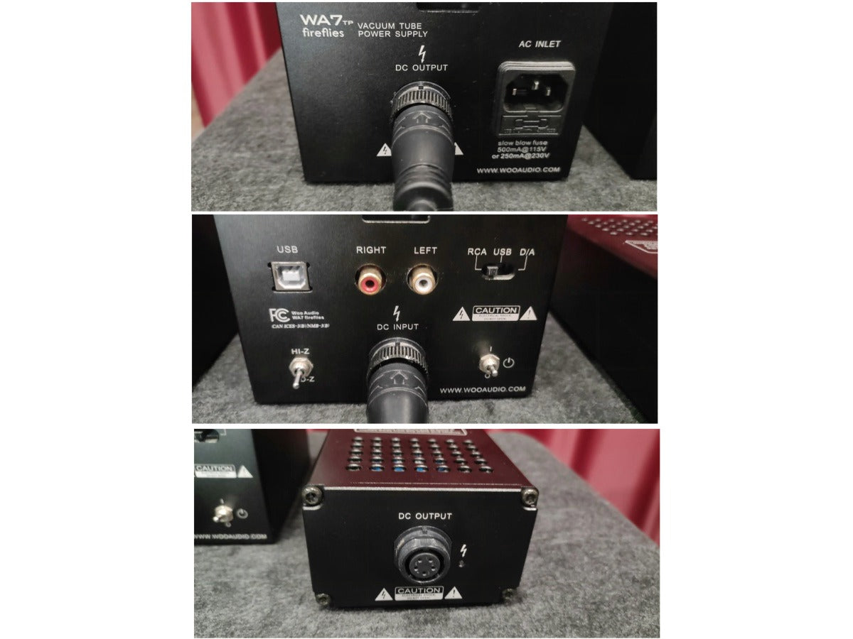 Woo Audio WA7 Fireflies Amplificatore per cuffie a valvole con DAC (usato)